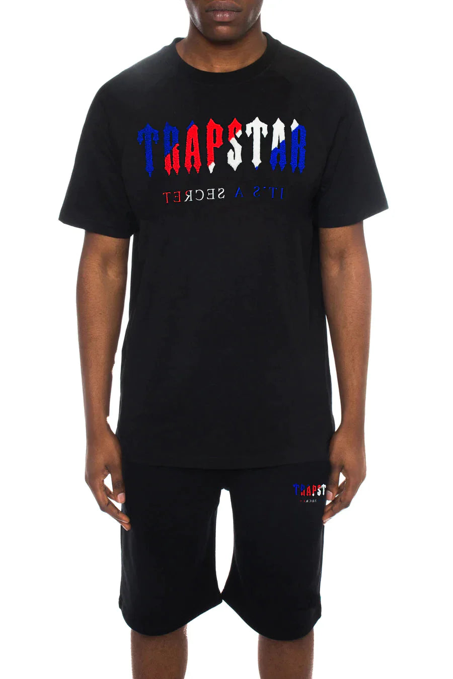 Trapstar Chenille Decoded T-shirt + Short Set