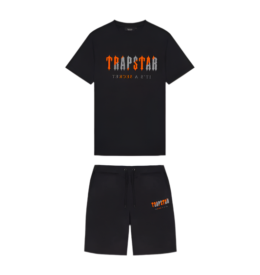 Trapstar Chenille Decoded T-shirt + Short Set