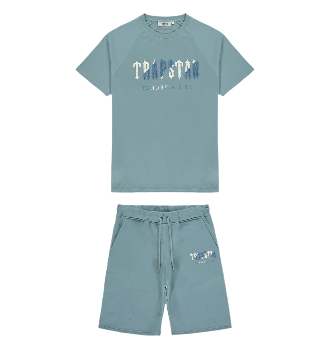 Trapstar Chenille Decoded T-shirt + Short Set