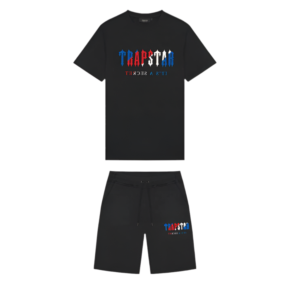 Trapstar Chenille Decoded T-shirt + Short Set