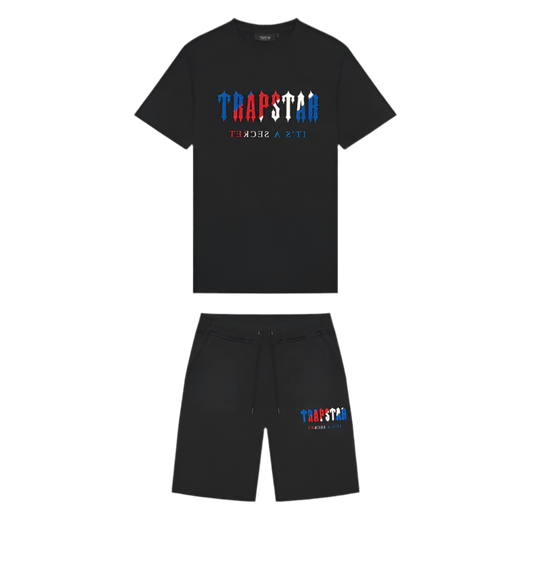 Trapstar Chenille Decoded T-shirt + Short Set