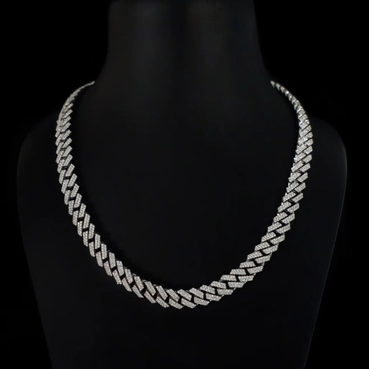 11mm Diamond Cuban Link Chain