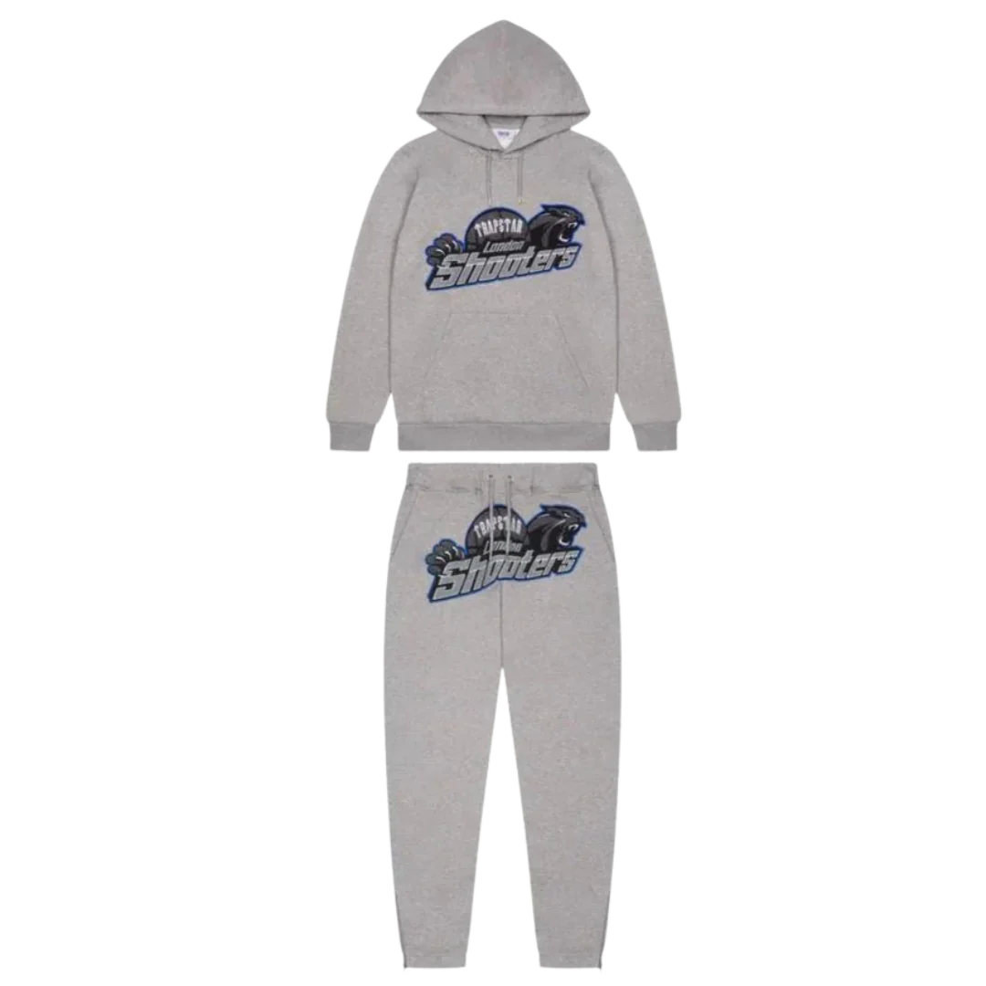 Trapstar London Shooters Hooded Tracksuit - Ice Outline