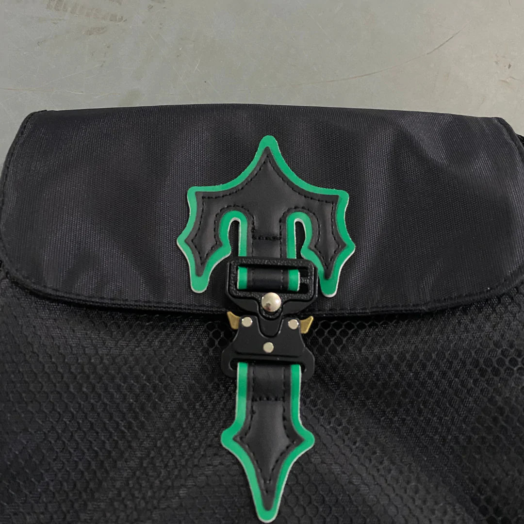 Trapstar Messenger Bag 2.0 Black/Green