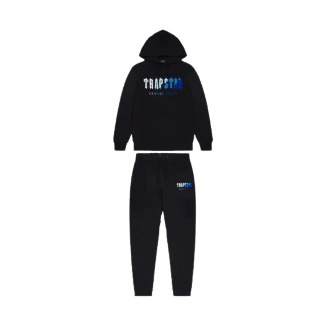 Trapstar Chenille Decoded Hooded Tracksuit - Ice