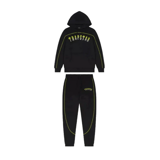 Trapstar Tracksuit Black/Yellow