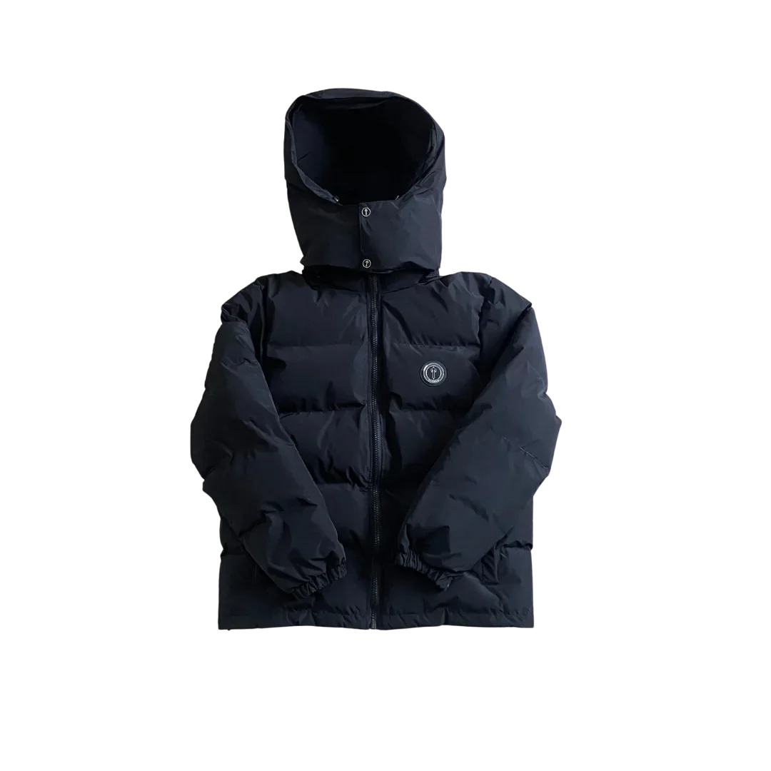 Trapstar Blackout Irongate Hooded Puffer Jacket