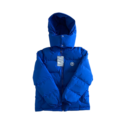 Dazzling Blue Irongate Hooded Puffer Jacket